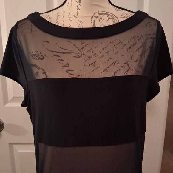 R&M Richards Mesh Midi Dress. Size 14 - Picture 5 of 6
